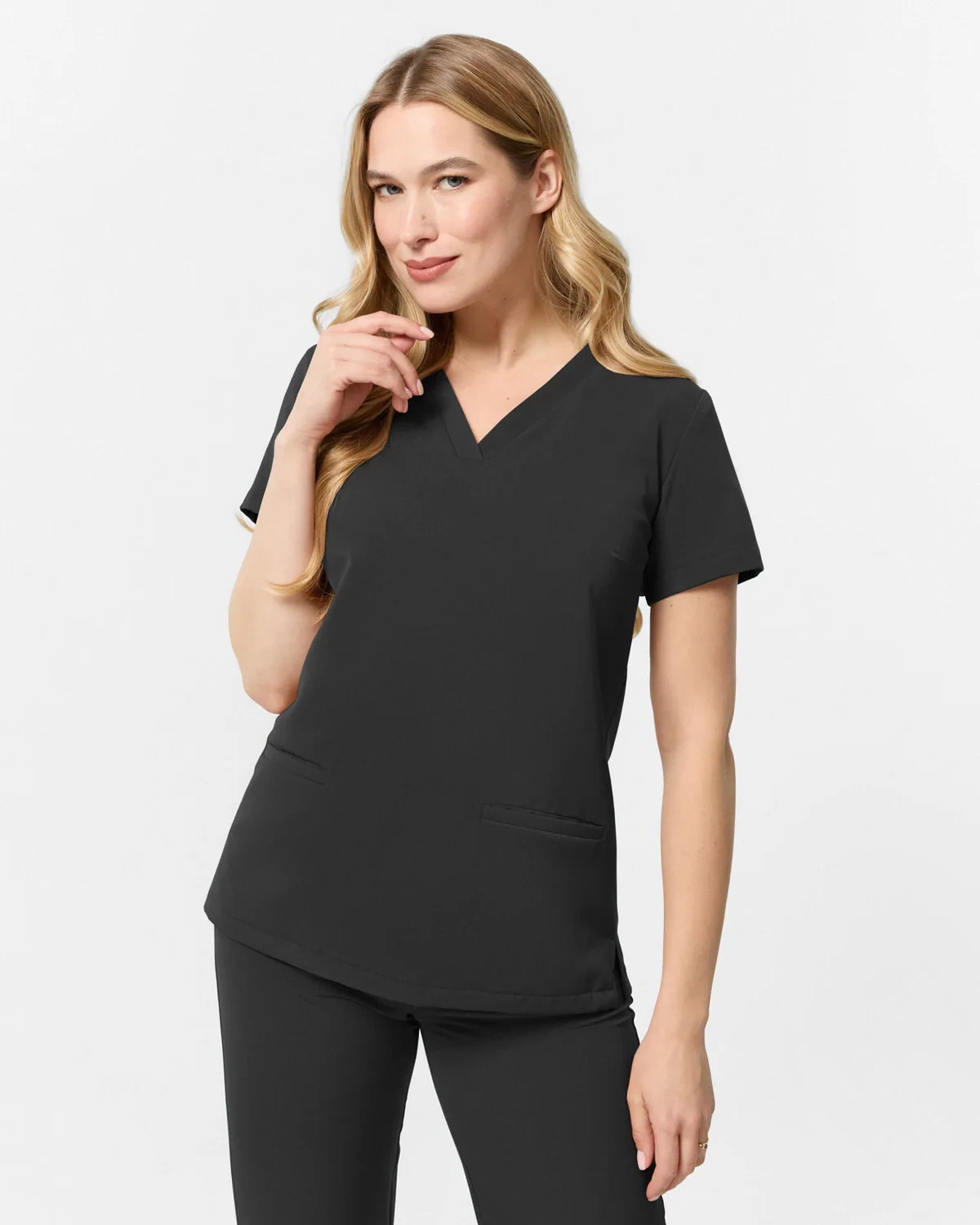 Bluzka Medyczna Basic - Black