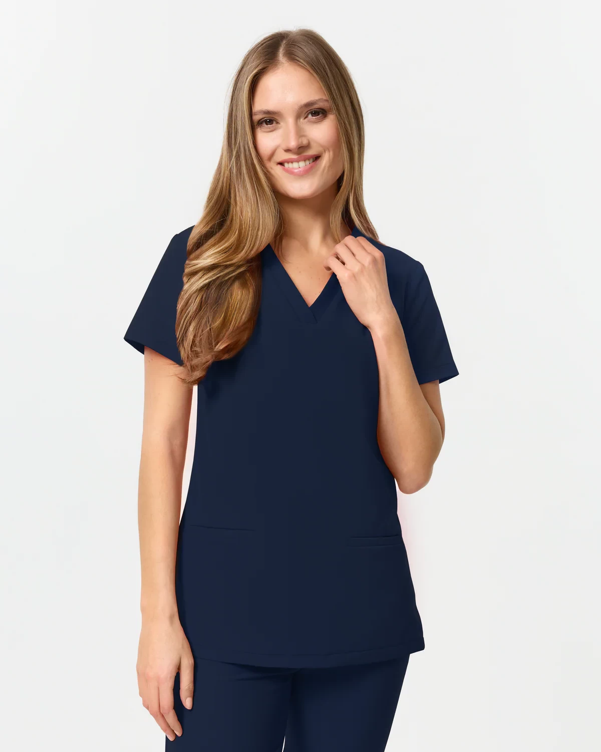 Bluzka Medyczna Basic - Royal Navy