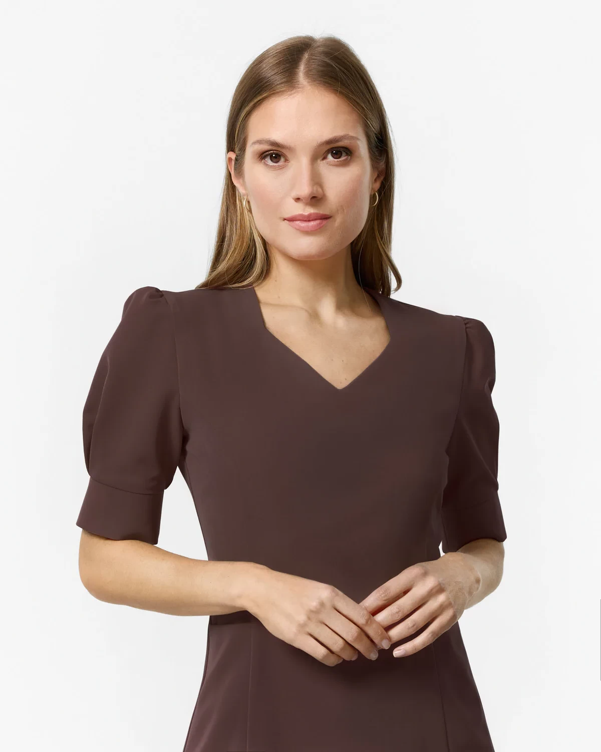 Bluzka Medyczna Charlotte - Choco