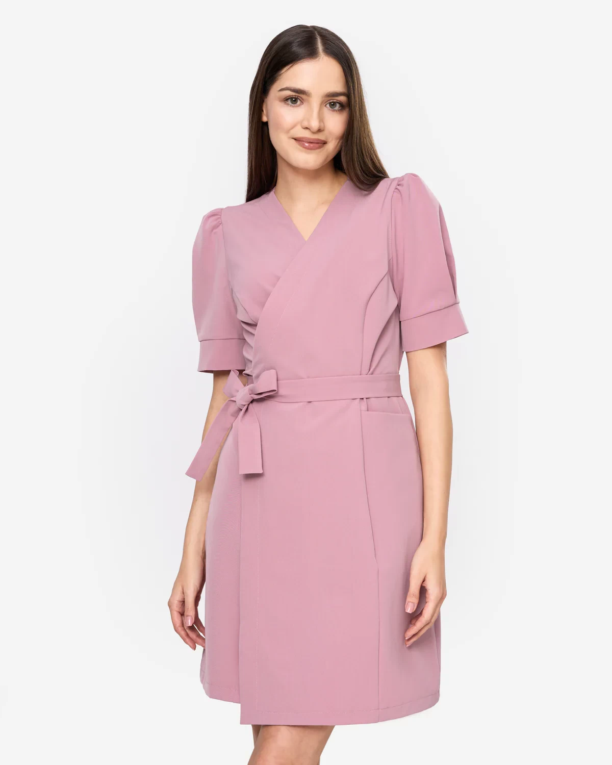 Sukienki medyczne Diana - Ballerina Pink różowa