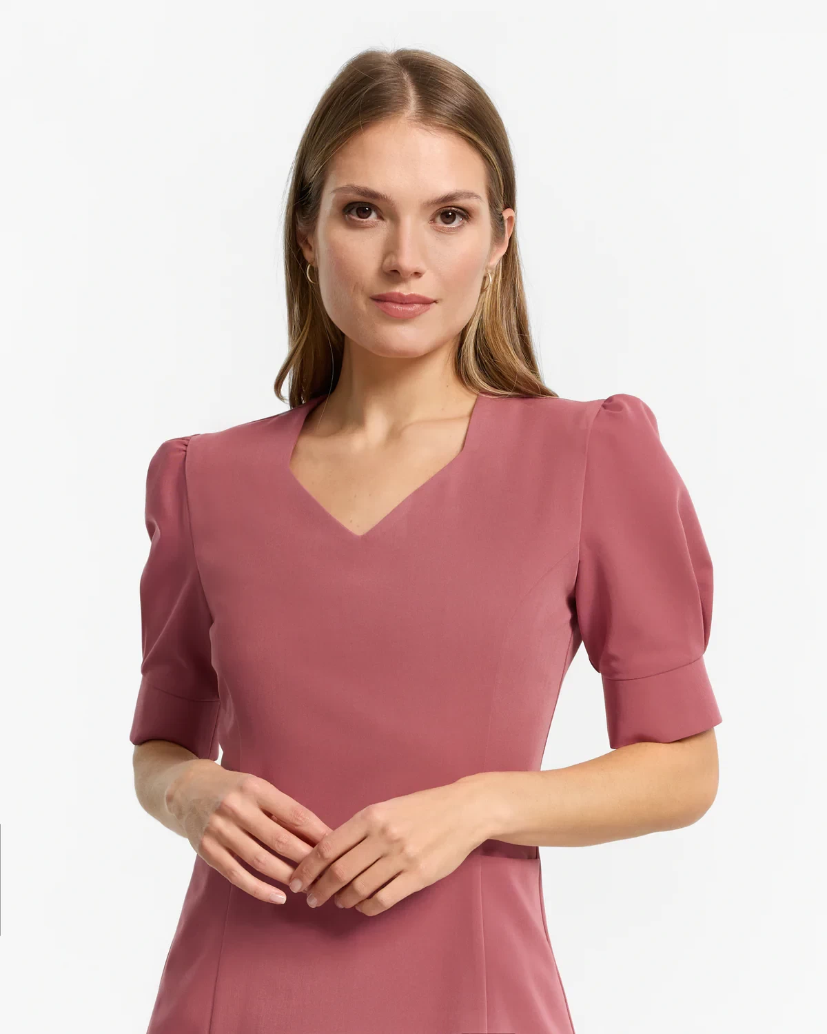 Producent odzieży medycznej - bluzki medyczne damskie Charlotte - Dusty Rose